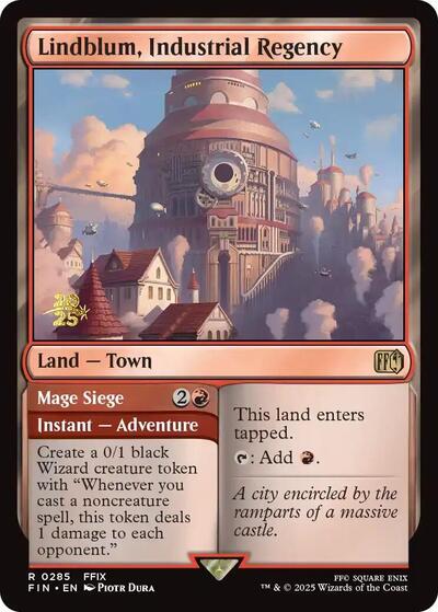 Lindblum, Industrial Regency (Promos: Prerelease Cards) Near Mint Foil