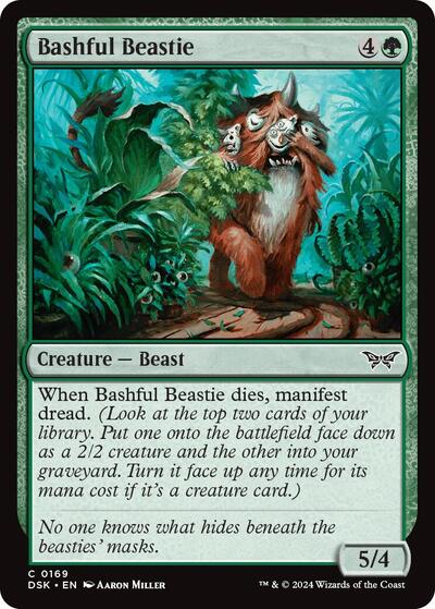 Bashful Beastie (Duskmourn: House of Horror) Near Mint