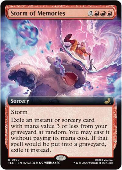 Storm of Memories (Extended Art) (Avatar: The Last Airbender: Eternal-Legal) Near Mint