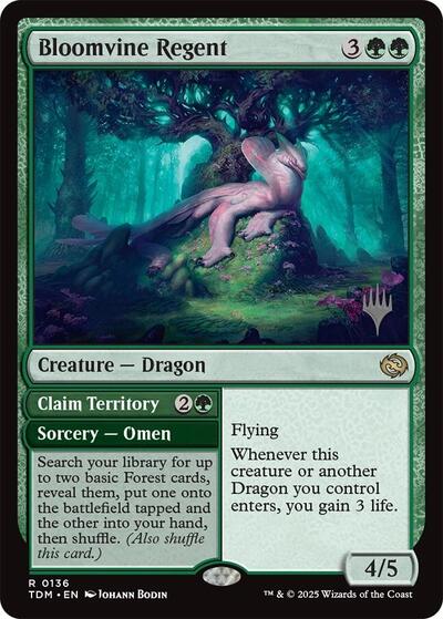 Bloomvine Regent (Promo Pack: Tarkir: Dragonstorm) Near Mint