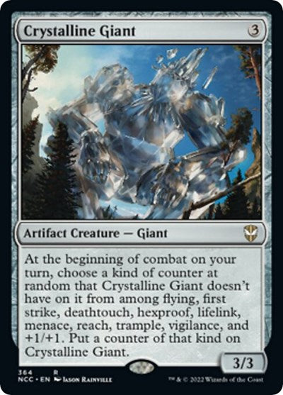 Crystalline Giant (Commander: Streets of New Capenna) Near Mint