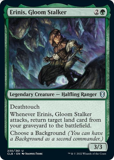 Erinis, Gloom Stalker (Commander Legends: Battle for Baldur's Gate) Light Play