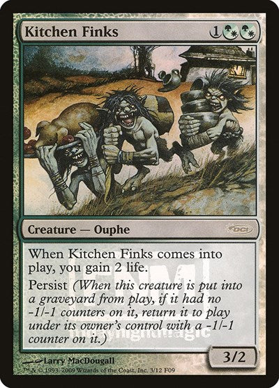 Kitchen Finks (Promos: FNM) Medium Play Foil