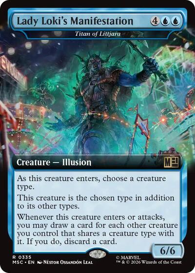 Lady Loki s Manifestation Titan of Littjara Extended Art|1|0|0.00