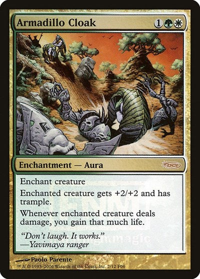 Armadillo Cloak (Promos: FNM) Medium Play Foil