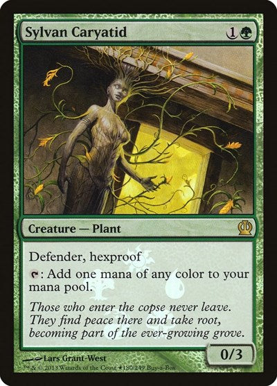 Sylvan Caryatid (Promos: Buy-A-Box) Medium Play Foil