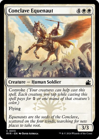 Conclave Equenaut (Ravnica Remastered) Near Mint Foil