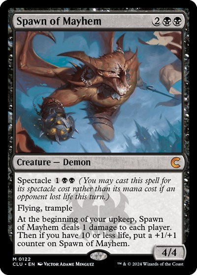 Spawn of Mayhem (Ravnica: Clue Edition) Medium Play