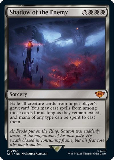 Shadow of the Enemy (Universes Beyond: The Lord of the Rings: Tales of Middle-earth) Near Mint Foil