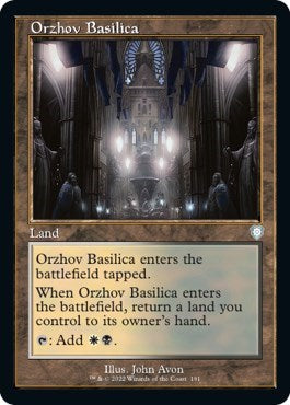 Orzhov Basilica (Commander: The Brothers' War) Near Mint
