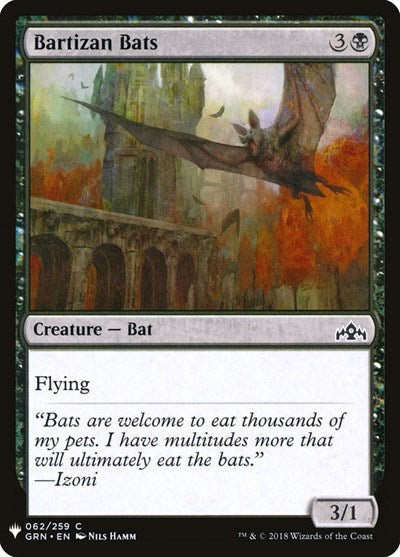 Bartizan Bats|1|0|0.00