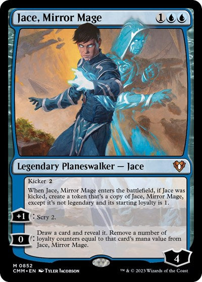 Jace, Mirror Mage (Commander Masters) Light Play