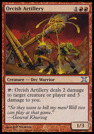 Orcish Artillery (10th Edition) Medium Play