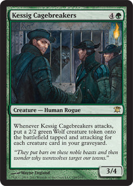 Kessig Cagebreakers (Innistrad) Medium Play Foil