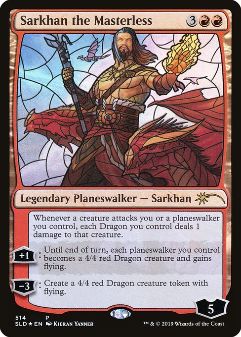Sarkhan the Masterless Stained Glass|1|0|0.00