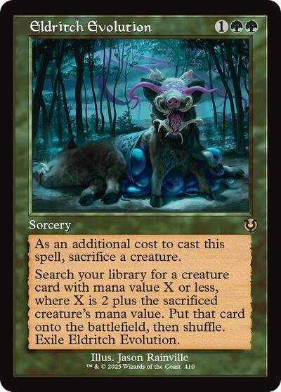 Eldritch Evolution (Retro Frame) (Innistrad Remastered) Near Mint Foil
