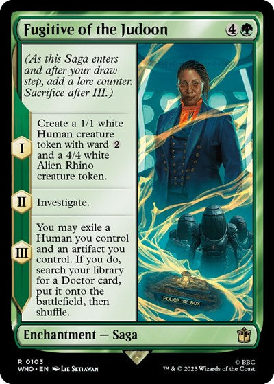 Fugitive of the Judoon (Universes Beyond: Doctor Who) Near Mint Foil