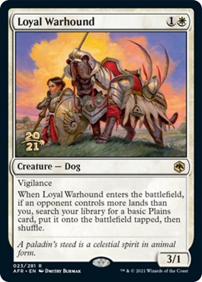 Loyal Warhound (Promos: Prerelease Cards) Near Mint Foil