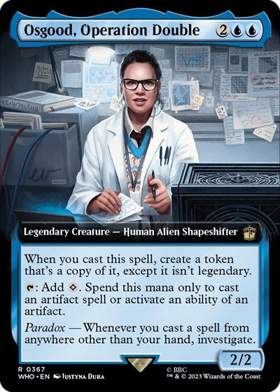 Osgood, Operation Double (Extended Art) (Universes Beyond: Doctor Who) Near Mint
