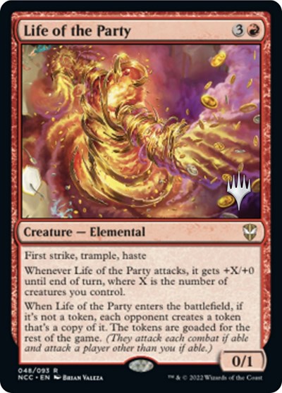 Life of the Party (Promo Pack: Streets of New Capenna) Medium Play Foil