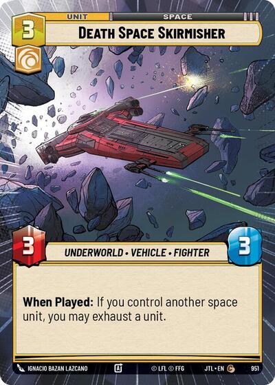 Death Space Skirmisher (Hyperspace Foil) (Jump to Lightspeed) Near Mint Foil