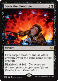 Sever the Bloodline (Modern Masters 2017) Light Play Foil