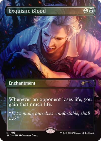 Exquisite Blood (Rainbow Foil) (Secret Lair) Near Mint Foil