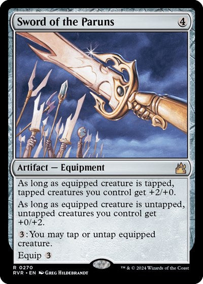 Sword of the Paruns (Ravnica Remastered) Near Mint Foil