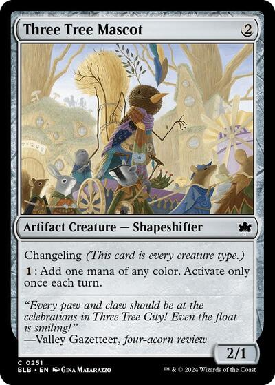 Three Tree Mascot (Bloomburrow) Light Play