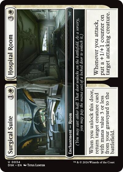 Surgical Suite / Hospital Room (Duskmourn: House of Horror) Light Play Foil