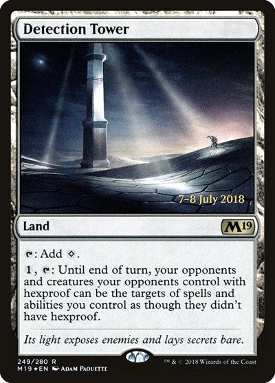 Detection Tower (Promos: Prerelease Cards) Light Play Foil