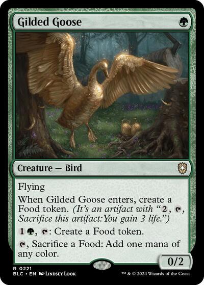 Gilded Goose (Commander: Bloomburrow) Light Play
