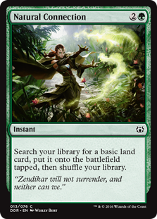 Natural Connection (Duel Decks: Nissa vs Ob Nixilis) Medium Play