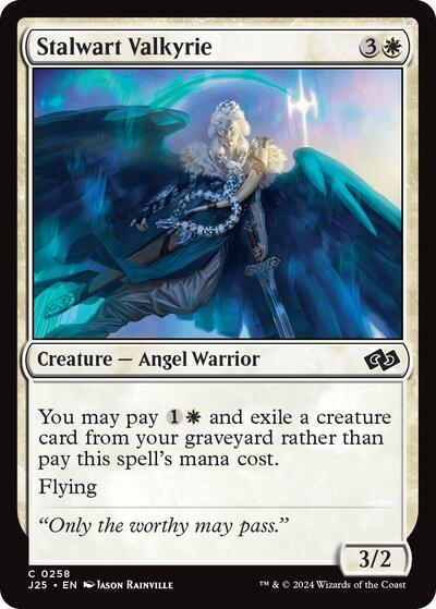 Stalwart Valkyrie (Foundations Jumpstart) Medium Play