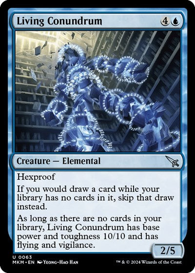 Living Conundrum (Murders at Karlov Manor) Light Play Foil