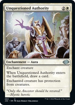 Unquestioned Authority (Jumpstart 2022) Near Mint