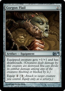 Gorgon Flail (Magic 2010 Core Set) Light Play Foil