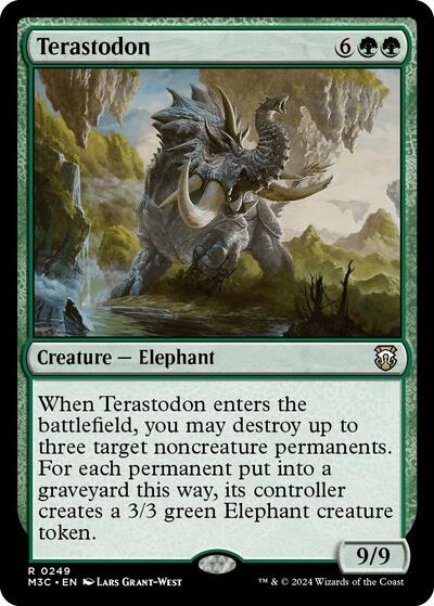 Terastodon (Ripple Foil) (Commander: Modern Horizons 3) Near Mint Foil