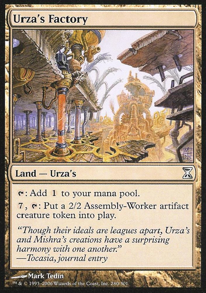 Urza's Factory (Time Spiral) Damaged / Poor