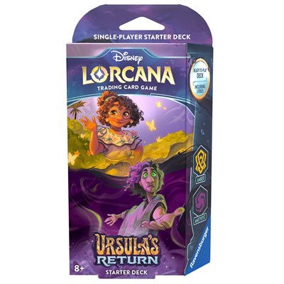 Lorcana: Ursula's Return Starter Deck (Amber and Amethyst) Lorcana: Ursula's Return Starter Deck (Amber and Amethyst)