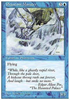 Phantom Monster (5th Edition) Light Play