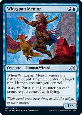 Wingspan Mentor (Ikoria: Lair of Behemoths) Medium Play Foil