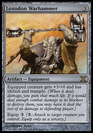 Loxodon Warhammer (10th Edition) Medium Play Foil