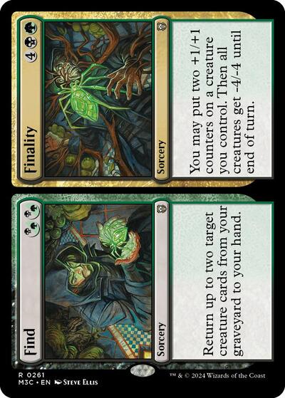 Find / Finality (Ripple Foil) (Commander: Modern Horizons 3) Near Mint Foil