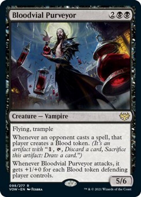 Bloodvial Purveyor (Innistrad: Crimson Vow) Near Mint Foil