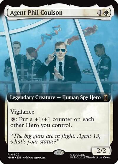Agent Phil Coulson (Extended Art) (Marvel Super Heroes) Near Mint Foil