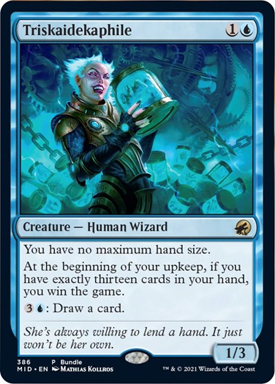 Triskaidekaphile (MID Bundle) (Promos: Unique and Miscellaneous) Medium Play Foil