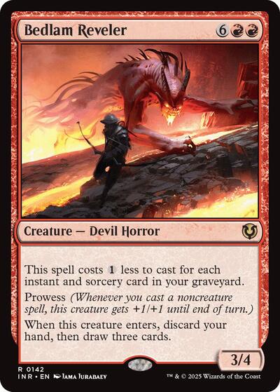 Bedlam Reveler (Innistrad Remastered) Near Mint Foil