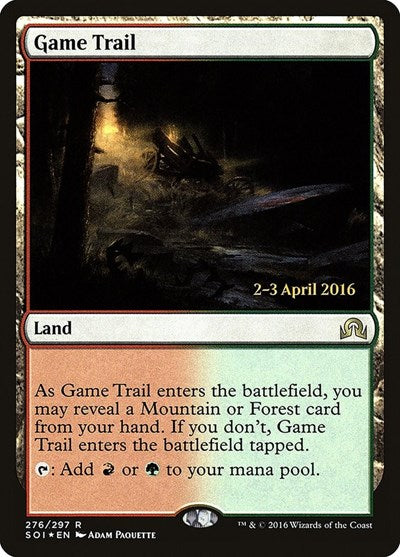 Game Trail (Promos: Prerelease Cards) Near Mint Foil