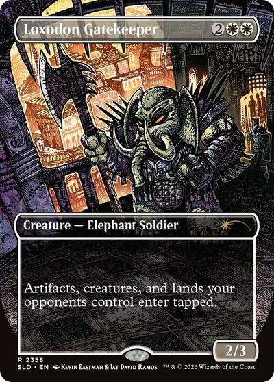 Loxodon Gatekeeper (2358) (Secret Lair) Near Mint
